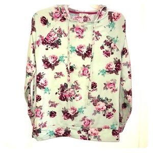 Ultra flirt floral hoodie